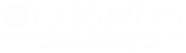 COSMOS - Collaboratorium for Social Media and Online Behavioral Studies